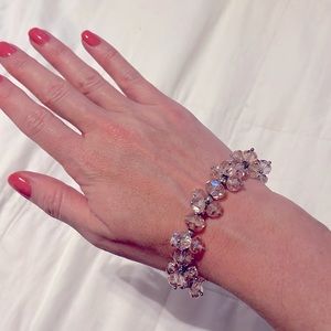 Sparkling pink bracelet